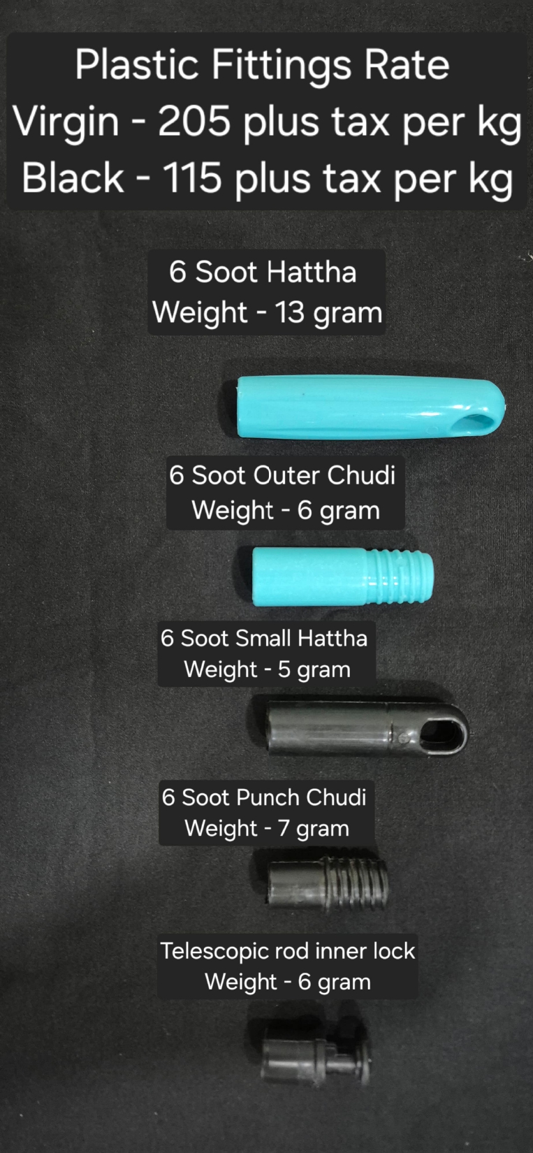 Telescopic Rod 5 & 6 Soot